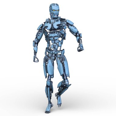 Robot / 3d Cg işleme bir robot.