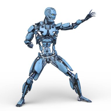 Robot / 3d Cg işleme bir robot.