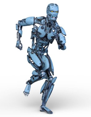 Robot / 3d Cg işleme bir robot.