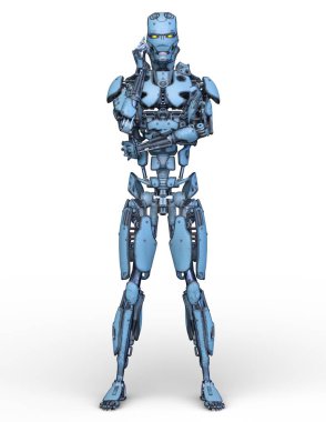 Robot / 3d Cg işleme bir robot.