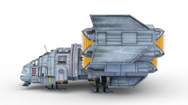 uzay gemisi / uzay gemisi 3d Cg render