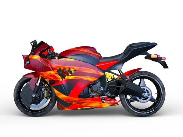 Motorrad Rendering Von Motorrädern — Stockfoto