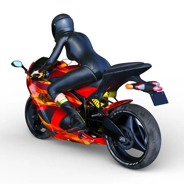 Representación Moto Moto —  Fotos de Stock