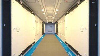 3D cg işleme aislepassages Bina Modern futuristik binada olabilir