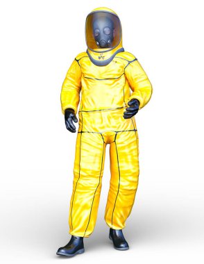 spaceman 3D cg render