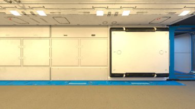 3D cg işleme Modern bina NEF