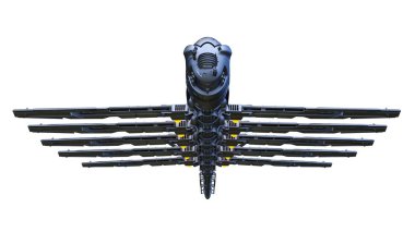 Uzay gemisi 3d cg render