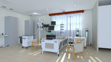 3D cg işleme tıbbi alanı