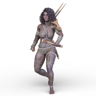 Seksi etnik erkek 3D cg render