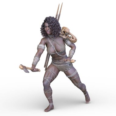 Seksi etnik erkek 3D cg render