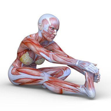 Kas kadının 3D cg işleme