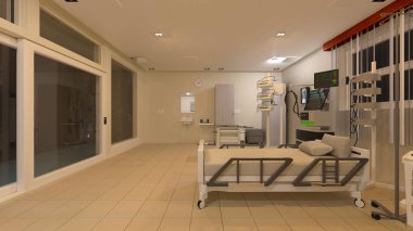 3D cg işleme tıbbi alanı