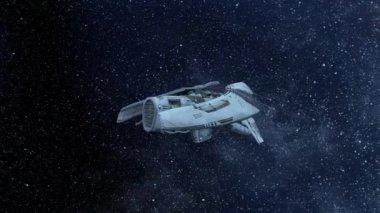 Uzay gemisi 3d cg render