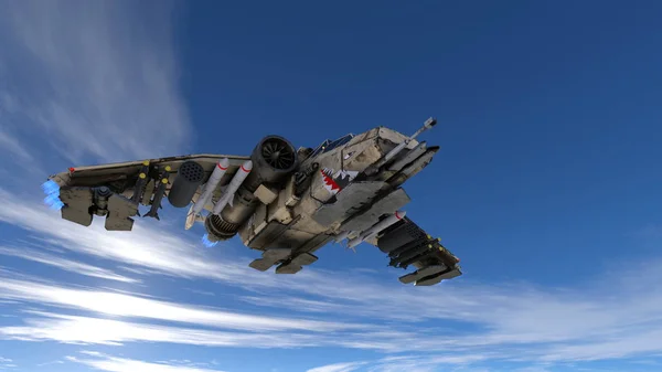 Rendering Von Kampfflugzeugen — Stockfoto