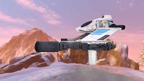 3D cg işleme avcı uçağı