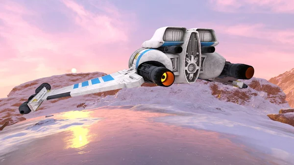 3D cg işleme avcı uçağı