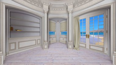 3D cg işleme ikamet 