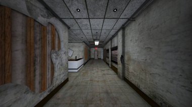 koridor oluşturma 3d cg işleme