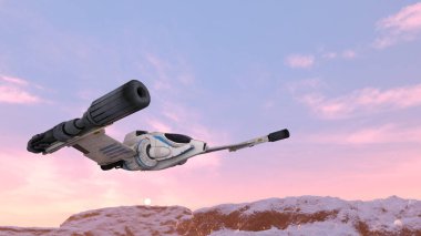 3D cg işleme avcı uçağı