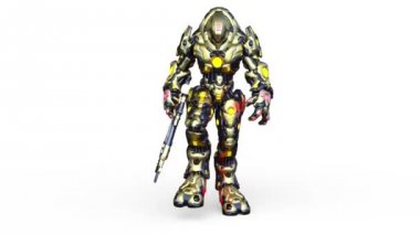 İnsanımsı 3D cg render