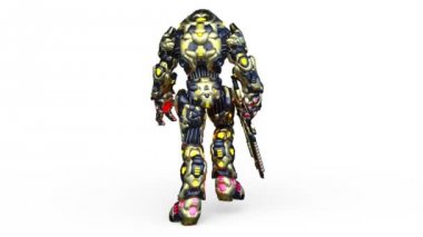 İnsanımsı 3D cg render