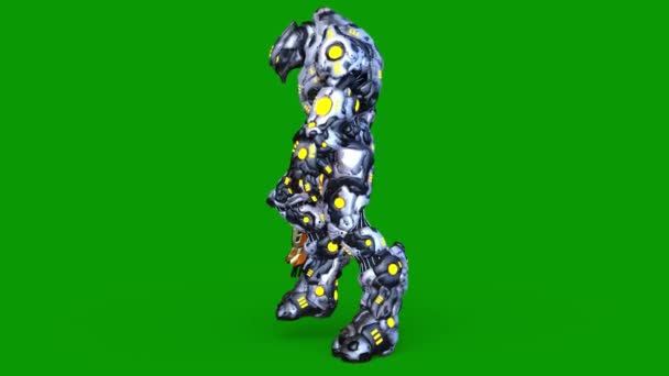 rendu 3D CG de l'humanoïde 