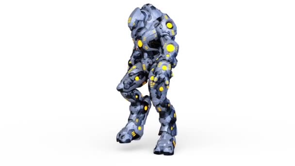 rendu 3D CG de l'humanoïde 