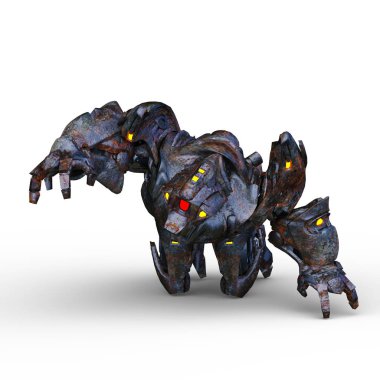 İnsanımsı 3D cg render