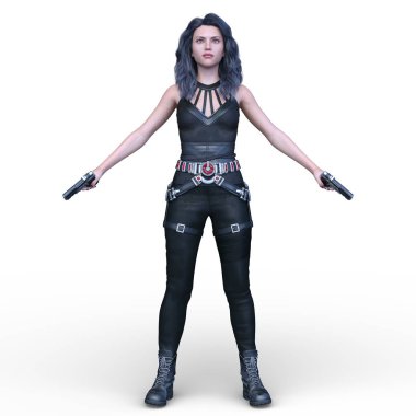 3D cg işleme kahraman