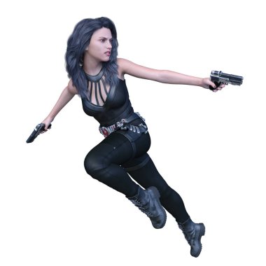 3D cg işleme kahraman