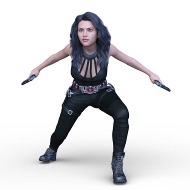 3D cg işleme kahraman