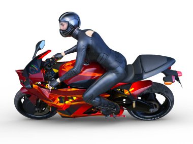 Motosiklet 3D cg render