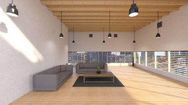 3D cg işleme ikamet 