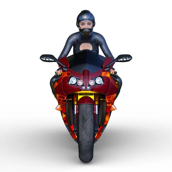 Rendering Von Motorrädern — Stockfoto