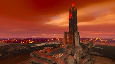 3D cg işleme antik kalıntıları