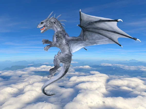 ドラゴンの のレンダリング — ストック写真