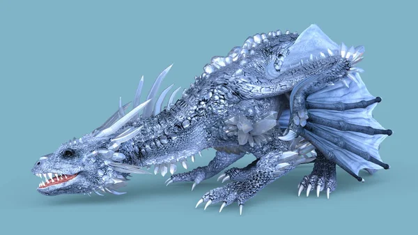 3D CG rendering of Flying Dragon