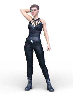 3D cg işleme kahraman