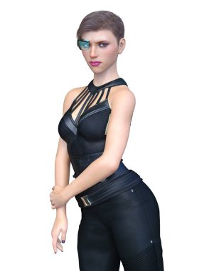 3D cg işleme kahraman