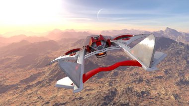 3D cg işleme avcı uçağı