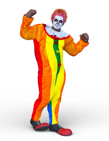 Rendering Clown — Foto Stock