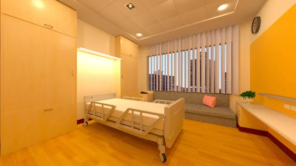3D CG rendering of Medical space