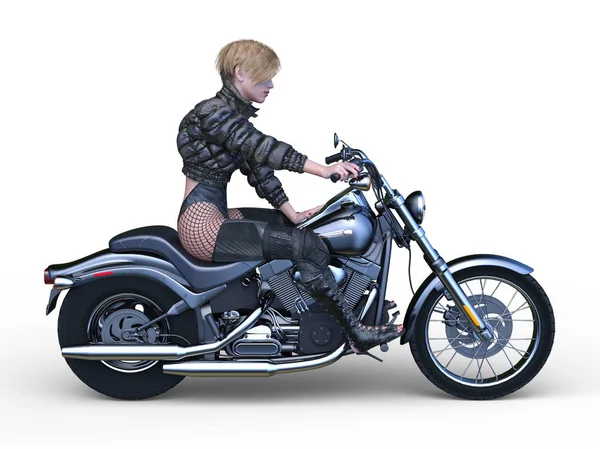 バイクの のレンダリング — ストック写真