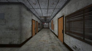koridor 3D cg render