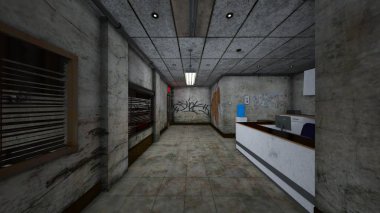 koridor 3D cg render