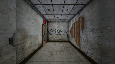 koridor 3D cg render
