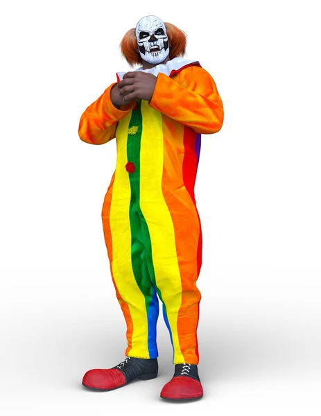 Rendering Clown — Foto Stock