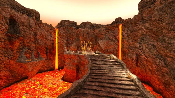 3D cg işleme antik kalıntıları