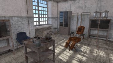 3D cg işleme eski tıp alanı