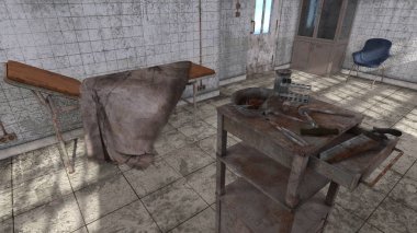 3D cg işleme eski tıp alanı